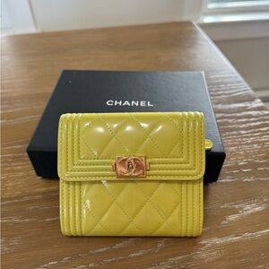Chanel Yellow Quilted Women's Bag
